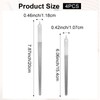 FNANJWQ 4 Pcs Diamond Deb Nail File Metal Nail File,