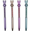 Maydahui Cute Rabbit Crystal Ballpoint Pen, Set of 12, Oil-based,