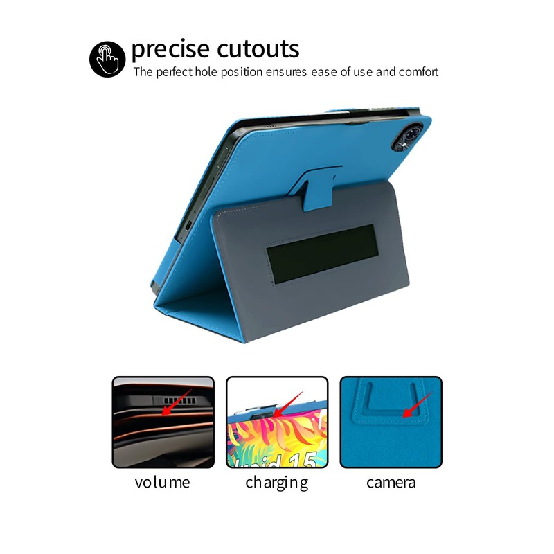 for TABWEE T80 10.5 Inch Android Tablet Case,Folding Stand Protective