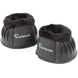 Shires Equestrian Equine Horse Arma Fleece Overreach Bell Boots