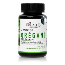 Pacalli Aceite De Orégano 88 Carvacrol  60 Cápsulas                                                                                                   