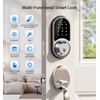 Veise RZ07 Smart Lock, Fingerprint Door Lock, 7-in-1 Keyless Entry