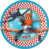 Procos 81865 – Planes, Ø20 cm Paper Plates, Pack of