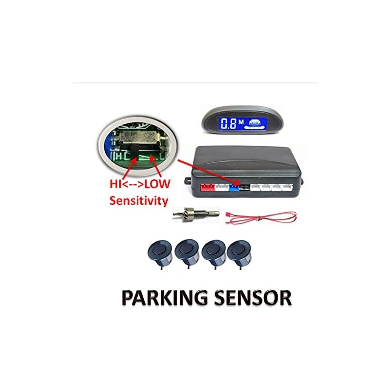 Shkalacar - Sistema de radar con sensor de estacionamiento de