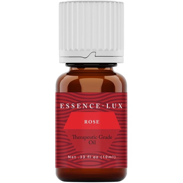 Essence-Lux 10ml Oils - Rose Essential Oil - 0.33 Fluid Ounces