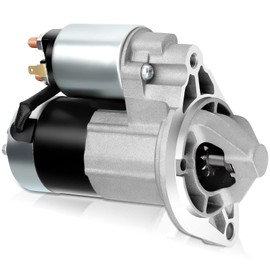 SCITOO Starter Motor M0T91082 17879N for jeep Grand Cherokee 2003 2004 TJ Series/Wrangler 2003-2006 4.0L 1.2kW/12 Volt CW 10-Tooth Pinion