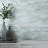 BeNice Matte Bathroom Backsplash Peel and Stick Subway Tile Stickers