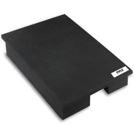 Pyle Sound Dampening Speaker Riser Foam - Audio Acoustic Noise Isolation Platform Pads Recoil Stabilizer w/ Rubber Base Pad For Studio Monitor, Subwoofer, Loud Speakers - PSI21 (22.3 x 15 x 3 Inch)