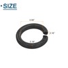sourcing map M16 Split Lock Washer, 30Pcs Carbon Steel Spring
