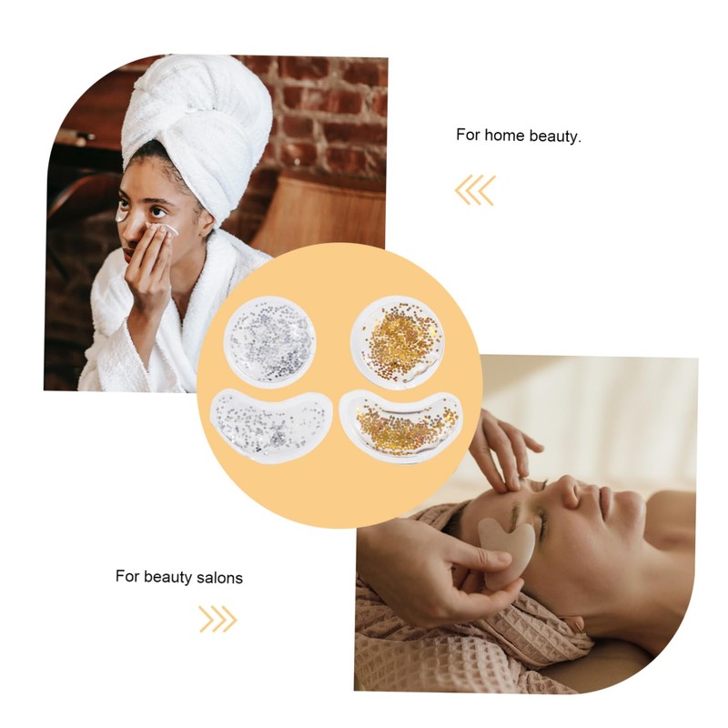 Beavorty 4pcs Gel Pads Gel Gel Eye Gel Eye Covers