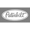 14" Wide Peterbilt Sticker Decal in White Diesel Tractor Semi