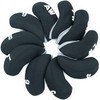 Golf Iron Head Covers with Number Printed Value 10 Pcs/Set,