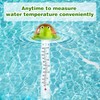 pyntop Pool Thermometer Easy to Read, Water Temperature Thermometer for
