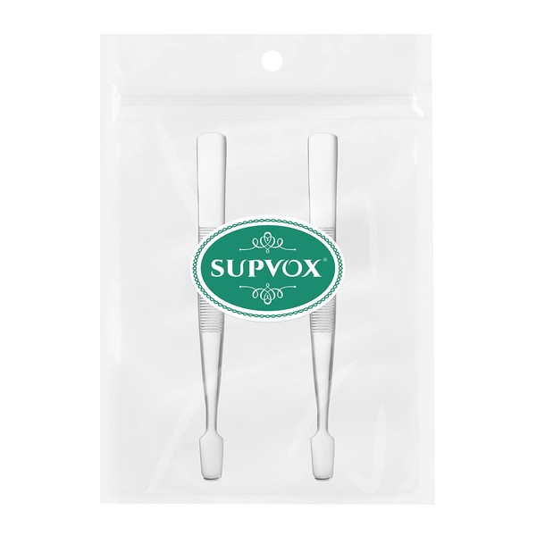 Supvox Stamp Tweezers Philately Stamps Collector's Tool Pack of 2