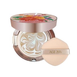 Age 20s Pact Essence Cover Flora Edition No. 21 main product (pink case) (41002621) / 에이지20s 팩트 에센스 커버 플로라 에디션 21호 본품(핑크케이스) (41002621)