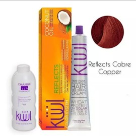 Kuul Reflects Cobre Copper Hair Dye 90 ml 3.04 fl oz 86g With Developer