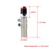 Yibuy B Flat Soprano Saxophone Mouthpiece #7 7 Length 75mm