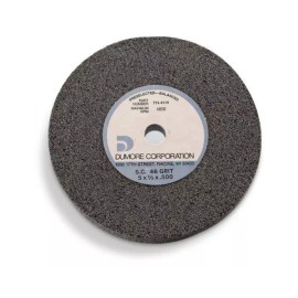 Dumore 5" x 1/2" x 1/2" Grinding Wheel 46 Grit Silicon Carbide