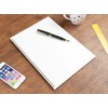 Luxpad 120 Page A4 FSC Wirebound Notebook with Durable Pressboard