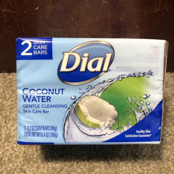 Dial Coconut Water Gentle Cleansing Skin Care Bar Soap 2