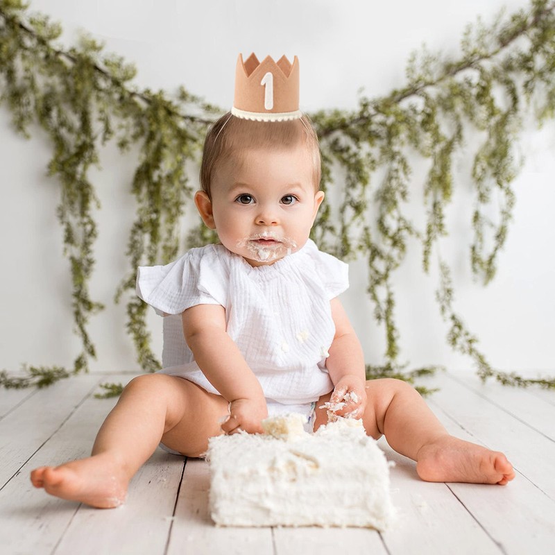 Corona de primer cumpleaños – Sombrero de fiesta y decoración