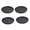 TAMLED Pizza Tray Diameter 28 cm Set of 4 Flanged