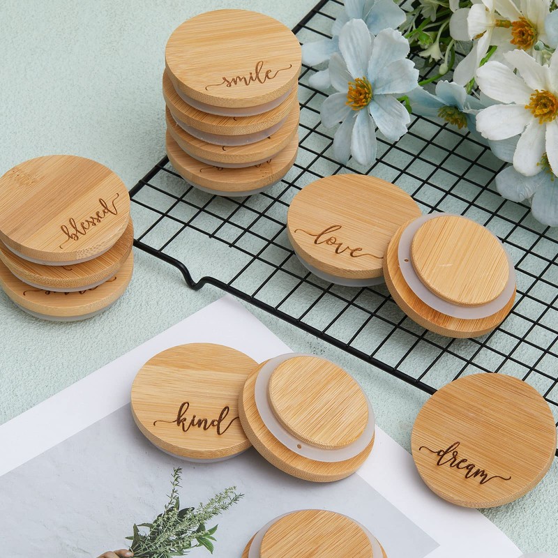 Tessco for you 12 Pieces Yogurt Jar Lids Inspirational Yogurt