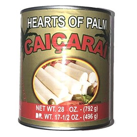 Caiçaraí - Hearts of Palm - 27.94 Oz (PACK OF 01) | Palmito - 792g