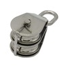 Stainless Steel Double Pulley Block 32MM (Wheel Swivel Eye Rope)