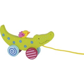 GoKi 54917 Pull-Along Crocodile Toy
