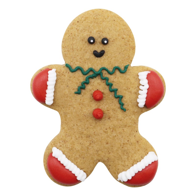 PME CH24CCC108 Christmas Cookie Cutters, Gingerbread Man (Set of 3),