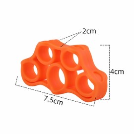 Finger Stretcher Resistance Bands, 3PCS Extensors Training Bands & Hand Grip Ring Muscle Power Training Rubber Ring Exerciser Gym Expander