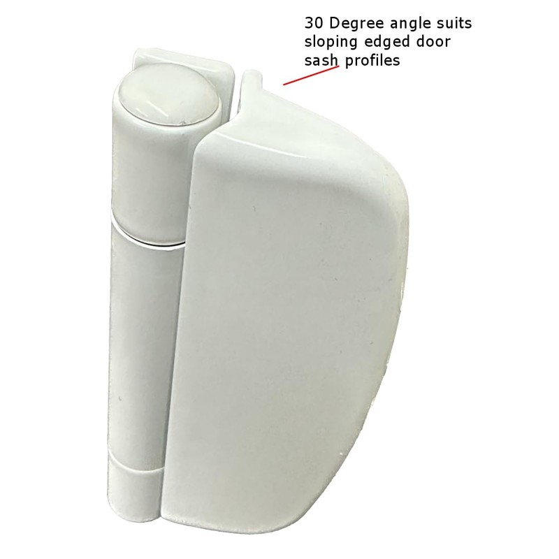 SFS Dynamic 2D Upvc Door Hinge Screw in Pin Angled