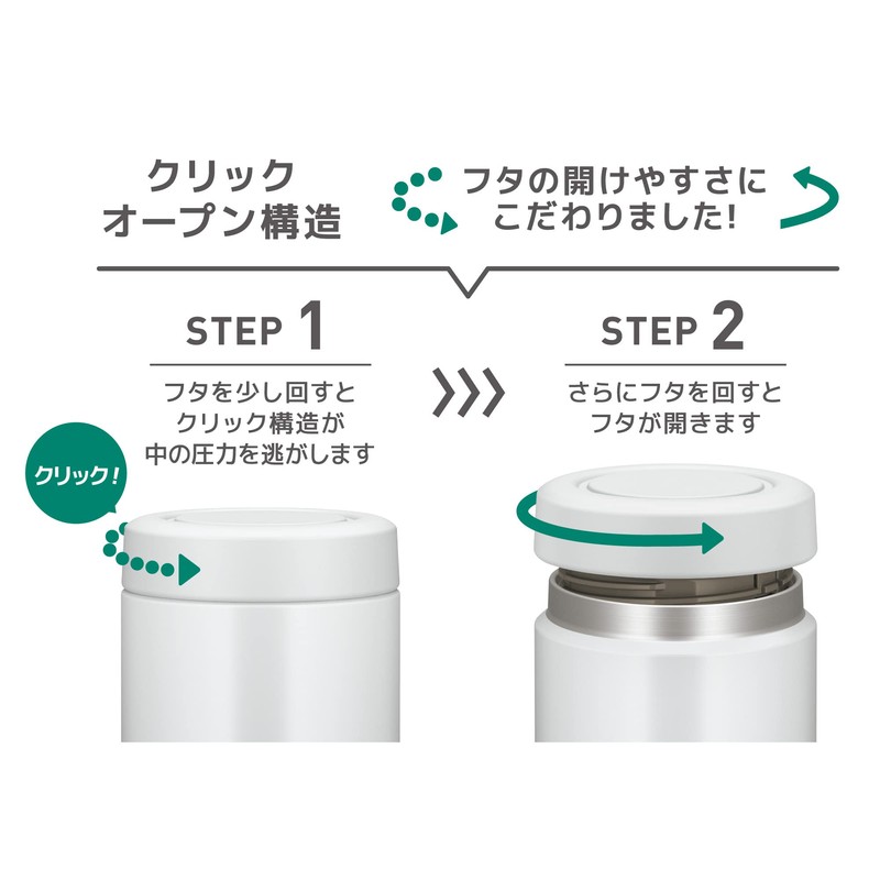 Thermos Vacuum Insulated Soup Jar 500 ml White Gray Standard