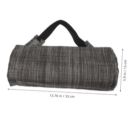 BESPORTBLE Recliner Pillow with Height and Angle Soft Headrest for Leisure Chairs Comfortable Support Cushion for Folding and Beach Chairs Easy Installation and Grey