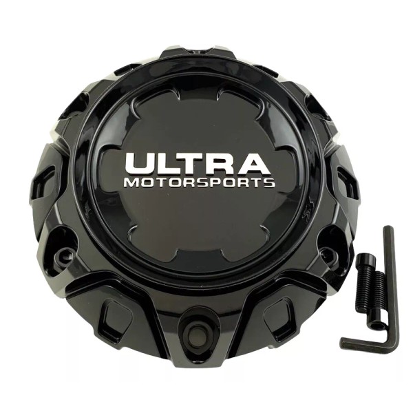 Cragar NEW Ultra Motorsports Gloss Black Bolt On Wheel Center