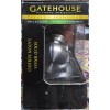 GATEHOUSE ESTATE SOLID BRASS SATIN NICKEL HALL & CLOSET DOOR