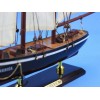 Wooden America Model Sailboat Decoration 16""