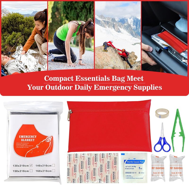 Car Emergency Roadside Kit,Vehicles Truck Road Side Safety Tool Kit