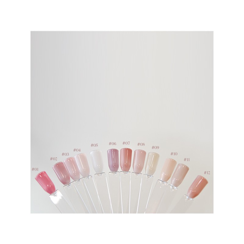 classic nail Yogurt gel spring flower ending syrup gel 12