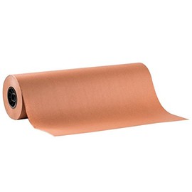 SafePro PCH15, 15-Inch Peach Butcher Food Paper Roll, Wrapping Disposable Steak Meat Paper, 1000-Feet Roll