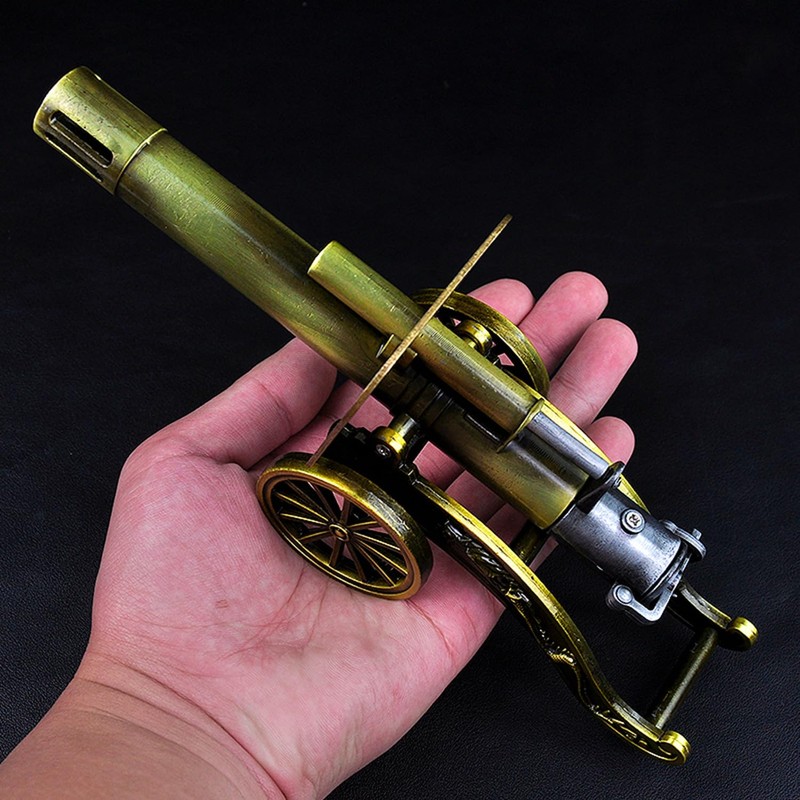 WLDOCA 2024 Mini Firecracker Cannon Firecracker Launcher Zinc Alloy Cannon