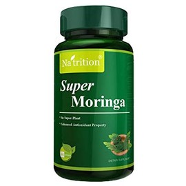 Na'trition Super Moringa Oleifera 900mg with Trans-Resveratrol 100mg, 60 Veggie Capsules, 2 Month Supply