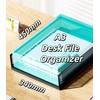 A3 Stackable Paper Letter Tray Organizer, 2/3/4 Tier, Metal Mesh