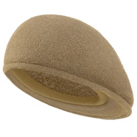 Gajaous Wool Blend Men's Newsboy Caps, Classic Flat Cap Ivy Cabbie Gatsby Hat Winter Baske for Men, khaki