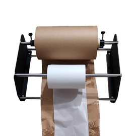 VIECAM Honeycomb Paper Roll Dispenser with Tension Set Knob for Protective Packaging | Heavy-Duty Honeycomb and White Liner Dispenser | Eco-Friendly Cushioning Wrap Tool for Packaging