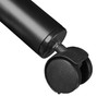 Kee Post Table Leg with Casters (Set of 4)- Black