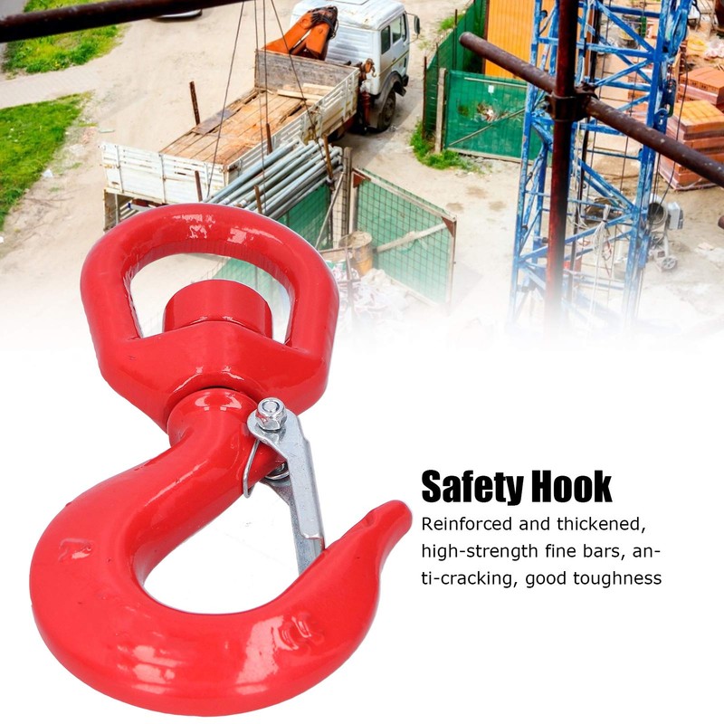 frenma Safety Hook, Crane Hook, High-Strength Fine Rib for Lifting