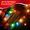JOYIN 6 Packs Christmas LED Light Up Bulb Necklaces 9