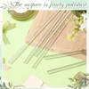Junkin 20 Pcs 1/4" x 1/4" x 12" Clear Acrylic